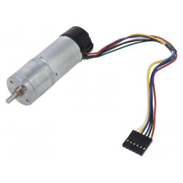 Motor DC cu Encoder și Transmisie Metalică 12V 1,1A 172:1 | Electronic-mag.ro | Componente Electronice