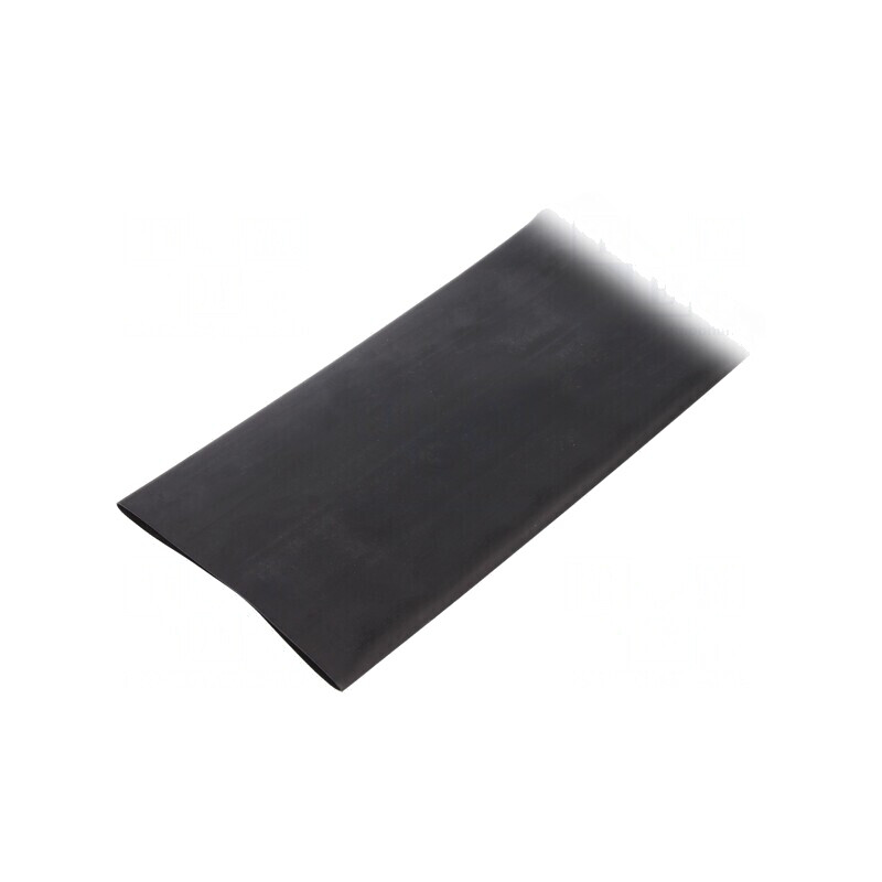 Manșon termocontractabil negru 76.2mm 1m | Electronic-mag.ro | Componente Electronice