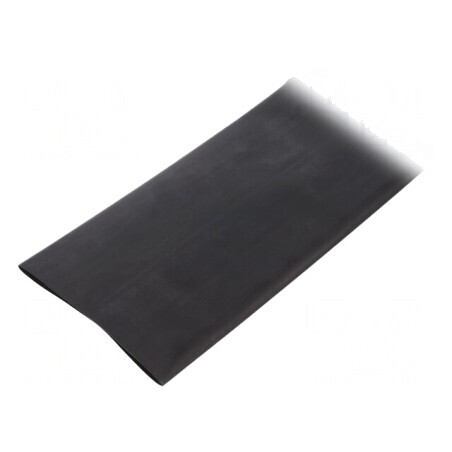 Manșon termocontractabil negru 76.2mm 1m | Electronic-mag.ro | Componente Electronice