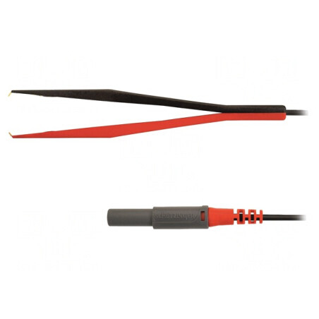 Cablu Kelvin 70VDC 1A 1,5m Aurit | Electronic-mag.ro | Componente Electronice
