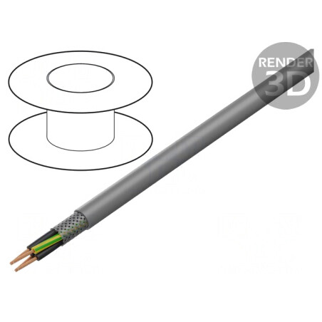 Cablu ecranat cu tresă de cupru 5G16mm2 JZ-500 HMH-C | Electronic-mag.ro | Componente Electronice