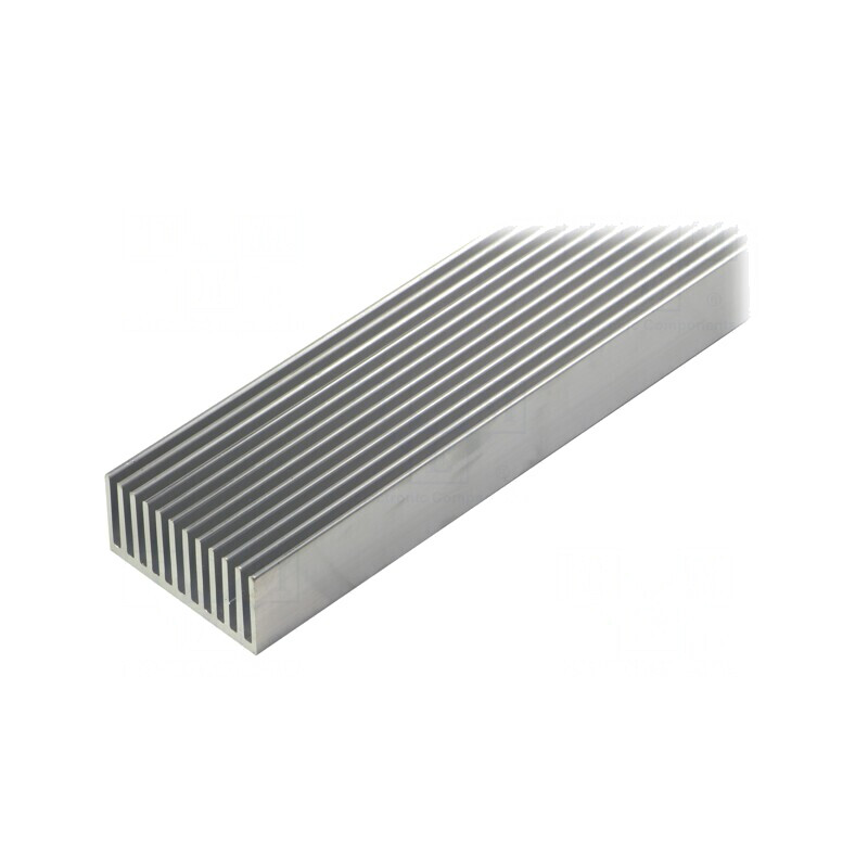 Radiator extrudat cu aripioare naturale 1000mm x 45mm | Electronic-mag.ro | Componente Electronice