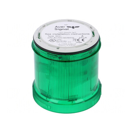 Semnalizator LED Verde 24V IP66 Ø73x76mm | Electronic-mag.ro | Componente Electronice