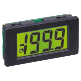 Voltmetru Digital LCD pentru Montare pe Panou VDC 0-200mV