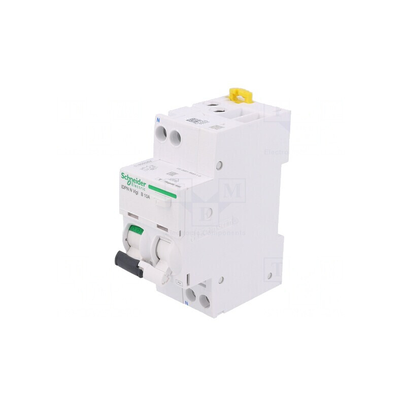 Întrerupător RCBO 10A 30mA 1P+N 230/400V | Electronic-mag.ro | Componente Electronice