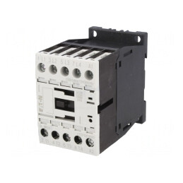 Contactor 4P NO 230VAC 12A DIN Rail | Electronic-mag.ro | Componente Electronice