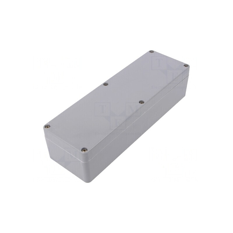 Carcasă universală Klippon POK gri 75x230x56 mm | Electronic-mag.ro | Componente Electronice