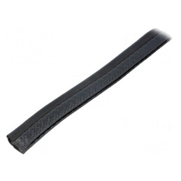 Ecran Negru pentru Orificii și Margini 10m x 15,1mm | Electronic-mag.ro | Componente Electronice