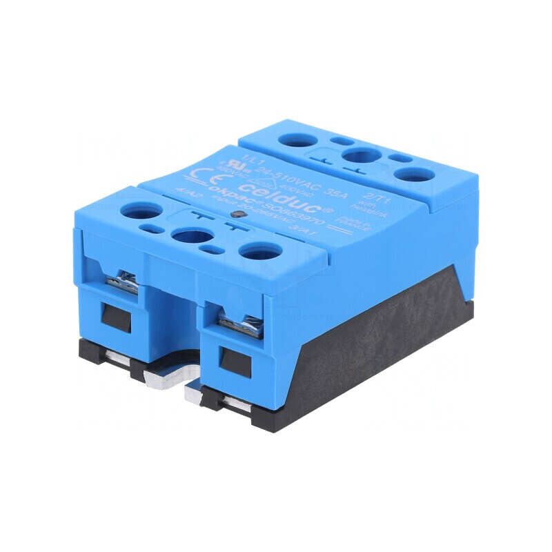 Releu Semiconductor 35A 24-510VAC | Electronic-mag.ro | Componente Electronice