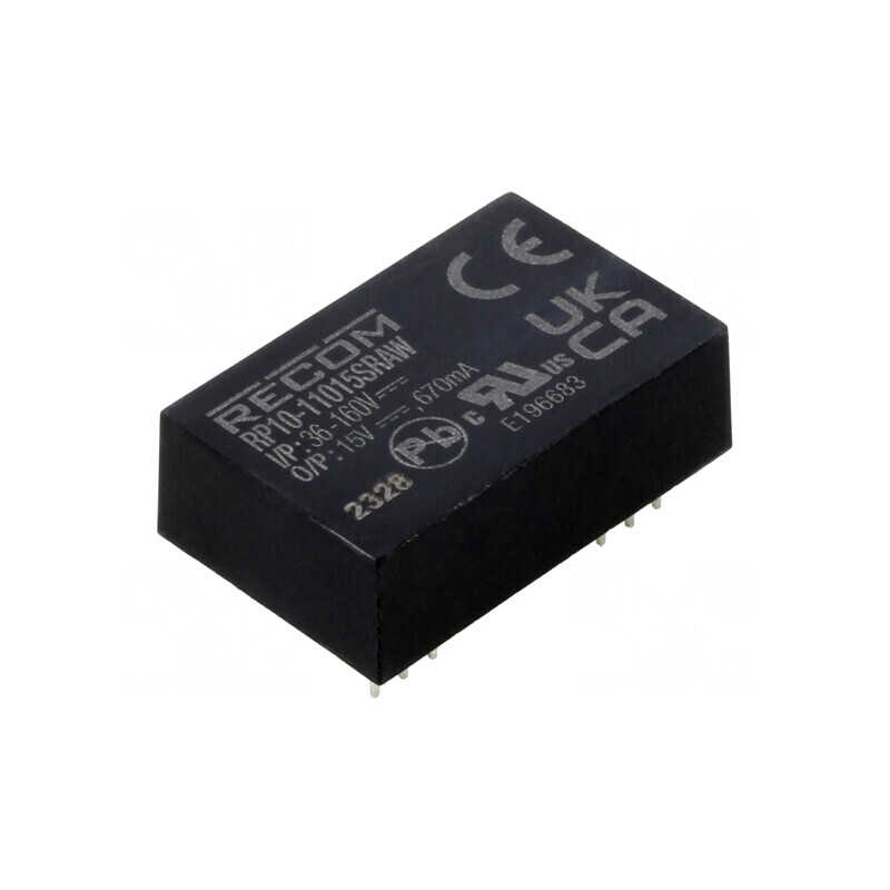 Convertor DC/DC 10W 36-160V la 15V 670mA | Electronic-mag.ro | Componente Electronice Convertor DC/DC 10W 36-160V la 15V 670mA | Electronic-mag.ro | Componente Electronice