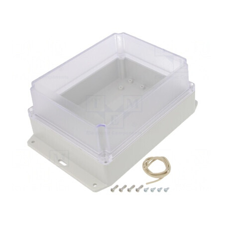 Carcasă Universală cu Lame de Fixare 146x186x90 mm | Electronic-mag.ro | Componente Electronice