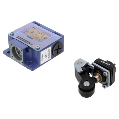 Limitator Cursă Rola Plastic Ø20mm 10A NO NC | Electronic-mag.ro | Componente Electronice
