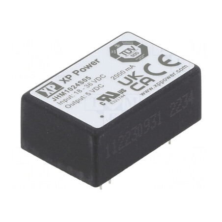 Convertor DC/DC 10W 18-36V la 5V 2000mA DIP24 | Electronic-mag.ro | Componente Electronice