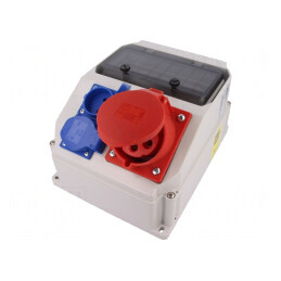 Tablou Electric IP54 pentru Perete 9 Module | Electronic-mag.ro | Componente Electronice