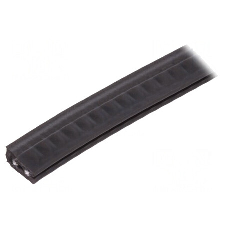 Ecran EPDM 5m Negru 15.5mm | Electronic-mag.ro | Componente Electronice