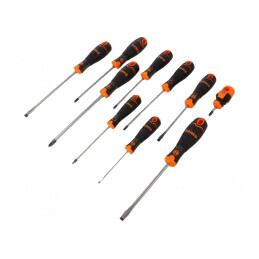 Kit șurubelnițe BahcoFit Pătrat Phillips Pozidriv Plată | Electronic-mag.ro | Componente Electronice