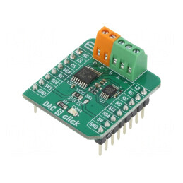 DAC 8 Click - Convertor D/A GPIO, I2C, SPI | Electronic-mag.ro | Componente Electronice