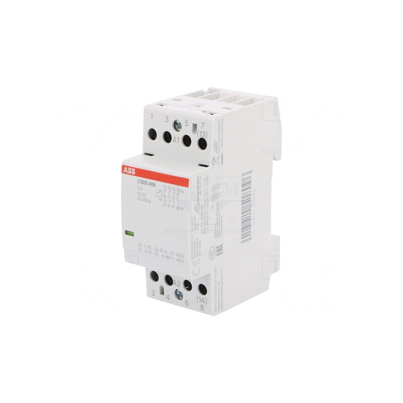 Contactor 4-polar 25A 12V NO | Electronic-mag.ro | Componente Electronice