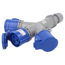 Conector alimentare AC 16A 230V IP44 | Electronic-mag.ro | Componente Electronice