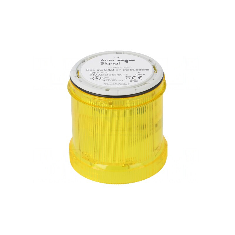 Semnalizator LED Galben 24V 24VAC IP66 Ø73x76mm | Electronic-mag.ro | Componente Electronice Semnalizator LED Galben 24V 24VAC IP66 Ø73x76mm | Electronic-mag.ro | Componente Electronice