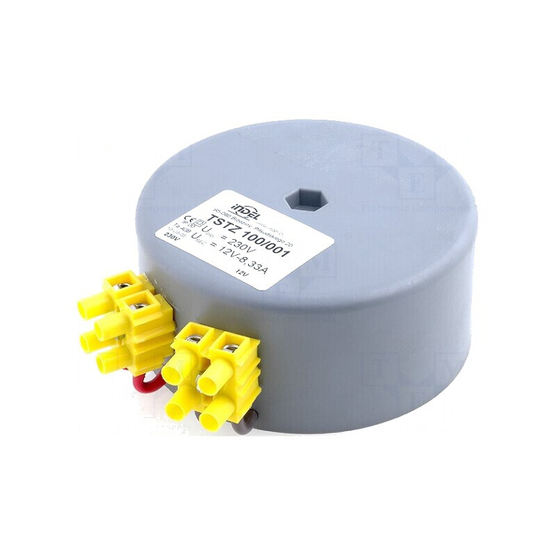 Transformator Toroidal 100VA 230V 12V 8.33A 95mm 44mm | Electronic-mag.ro | Componente Electronice Transformator Toroidal 100VA 230V 12V 8.33A 95mm 44mm | Electronic-mag.ro | Componente Electronice