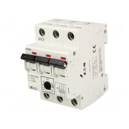 Întrerupător Motor 2,2kW 220-440VAC Șină DIN IP20