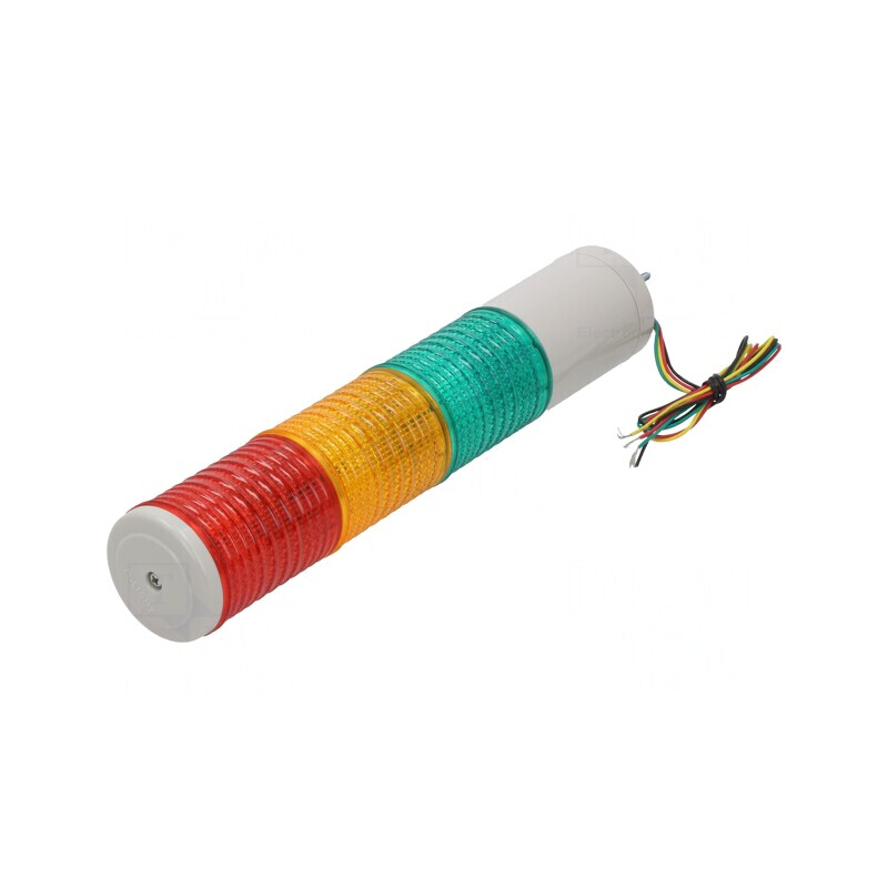Coloană de Semnalizare LED Roşu/Ambră/Verde 24V | Electronic-mag.ro | Componente Electronice Coloană de Semnalizare LED Roşu/Ambră/Verde 24V | Electronic-mag.ro | Componente Electronice