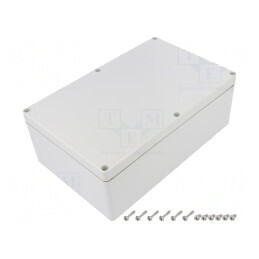 Carcasă Universală Gri 160x250x90mm IK08 EURONORD | Electronic-mag.ro | Componente Electronice