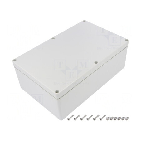Carcasă Universală Gri 160x250x90mm IK08 EURONORD | Electronic-mag.ro | Componente Electronice