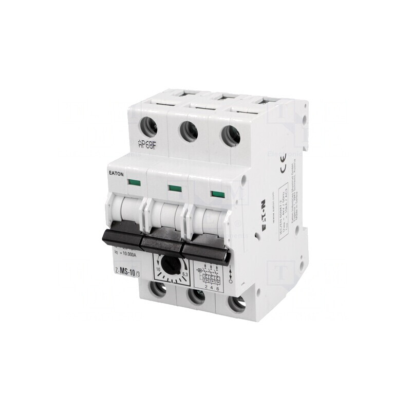 Întrerupător Motor 4kW 220-440VAC pentru Șină DIN 6.3-10A | Electronic-mag.ro | Componente Electronice