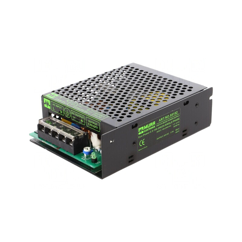 Alimentator modular încastrabil 60W 24V 2,5A | Electronic-mag.ro | Componente Electronice