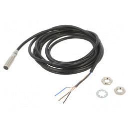 Senzor Inductiv NPN NO 0-1.2mm 10-30VDC M8 IP67 200mA | Electronic-mag.ro | Componente Electronice