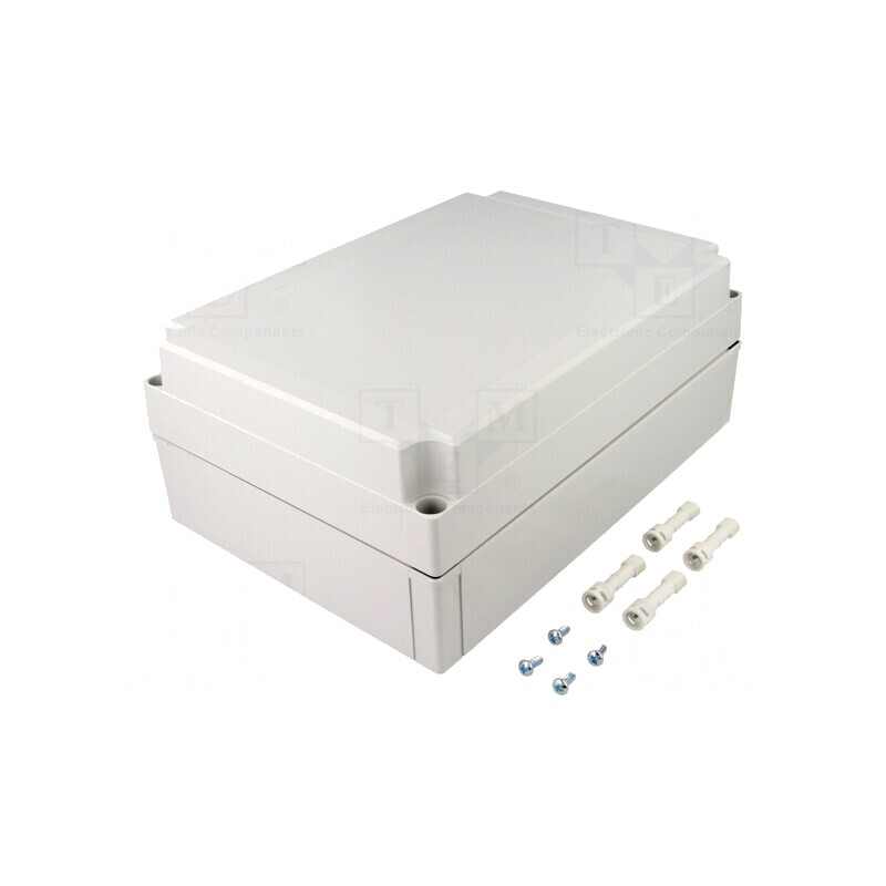 Carcasă Universală Gri ABS 180x255x100mm | Electronic-mag.ro | Componente Electronice