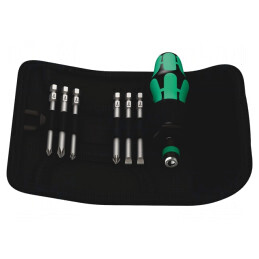 Set Șurubelnițe Phillips Pozidriv Plată 6 Bucăți cu Etui | Electronic-mag.ro | Componente Electronice