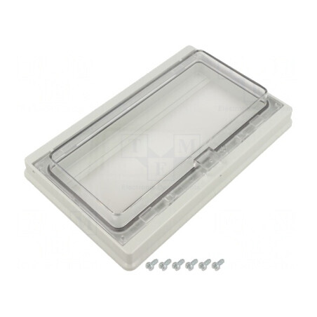 Panou Pliabil Policarbonat 213x133x40mm IP55 | Electronic-mag.ro | Componente Electronice