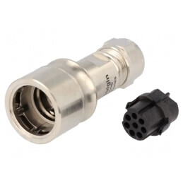 Conector Circular Mufă Mamă 8 PIN fără Contacte pe Cablu | Electronic-mag.ro | Componente Electronice