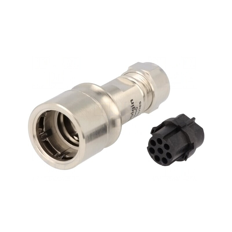 Conector Circular Mufă Mamă 8 PIN fără Contacte pe Cablu | Electronic-mag.ro | Componente Electronice
