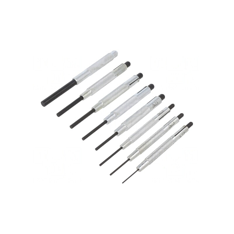 Kit Poansoane Scoatere Dibluri Bolțuri Șplinturi 8 Bucăți | Electronic-mag.ro | Componente Electronice