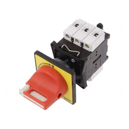Întrerupător de Siguranță Principal 25A IP65 3 Poli | Electronic-mag.ro | Componente Electronice
