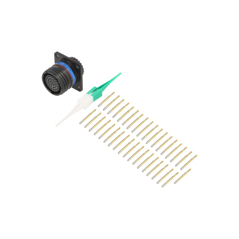 Conector militar dimensiune 15 MIL-DTL-38999 Series III mamă | Electronic-mag.ro | Componente Electronice
