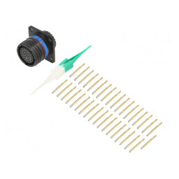 Conector militar dimensiune 15 MIL-DTL-38999 Series III mamă | Electronic-mag.ro | Componente Electronice
