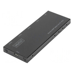 Splitter HDMI 2.0 HDCP 2.2 Negru 4 Ieşiri | Electronic-mag.ro | Componente Electronice