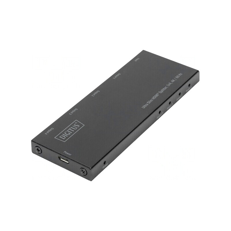 Splitter HDMI 2.0 HDCP 2.2 Negru 4 Ieşiri | Electronic-mag.ro | Componente Electronice