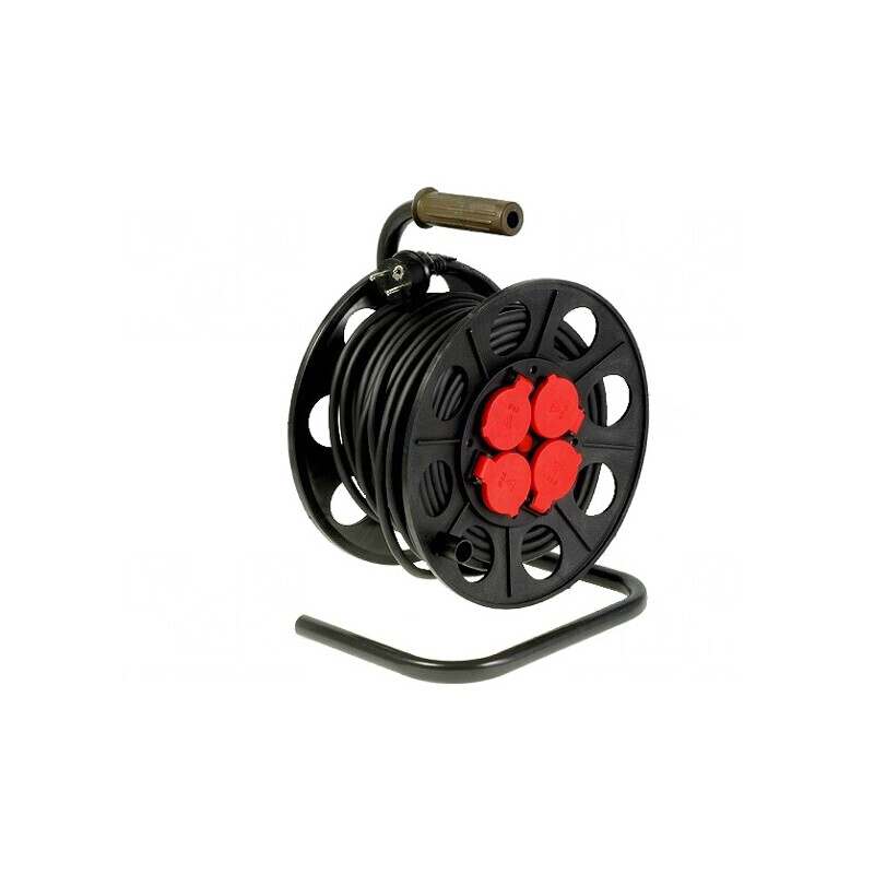 Prelungitor Bobinat 4 Prize Negru 3x1,5mm2 | Electronic-mag.ro | Componente Electronice Prelungitor Bobinat 4 Prize Negru 3x1,5mm2 | Electronic-mag.ro | Componente Electronice