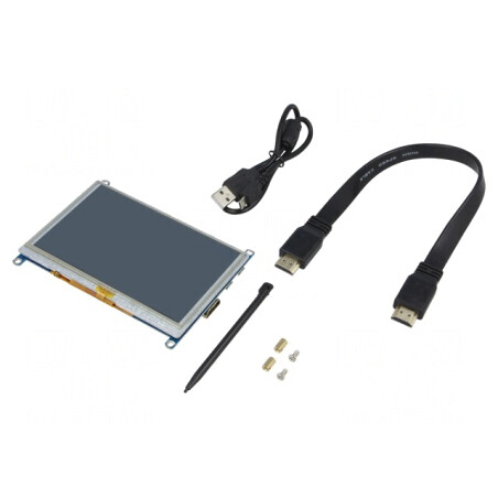 Afișaj TFT 5" 800x480 LED HDMI | Electronic-mag.ro | Componente Electronice