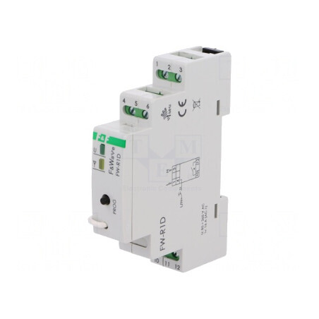 Releu F&Wave pentru șină DIN 85-265V AC/DC NO 230V FW-R1D | Electronic-mag.ro | Componente Electronice