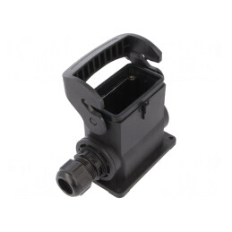 Carcasă pentru Conectori HDC Han-Eco B 10B Drept | Electronic-mag.ro | Componente Electronice