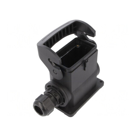 Carcasă pentru Conectori HDC Han-Eco B 10B Drept | Electronic-mag.ro | Componente Electronice