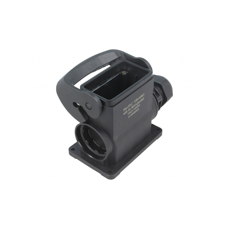 Carcasă conectori HDC Han-Eco B 10B dreaptă | Electronic-mag.ro | Componente Electronice