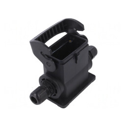 Carcasă pentru conectori HDC Han-Eco B 10B dreaptă | Electronic-mag.ro | Componente Electronice
